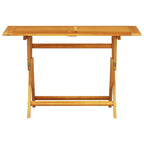 Garten Essgruppe 5 pcs Braun Massivholz Akazie