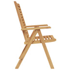 Stuhl 4 pcs Braun 64,5 x 52 x 108 cm Massivholz Teak
