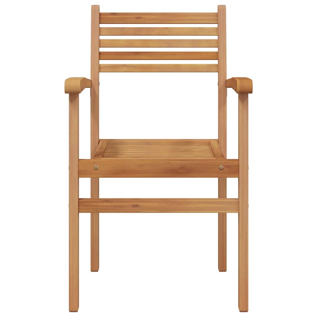 Stuhl 4 pcs Braun 56 x 55 x 90,5 cm Massivholz Teak