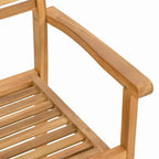 Stuhl 8 pcs Braun 56 x 55 x 90,5 cm Massivholz Teak