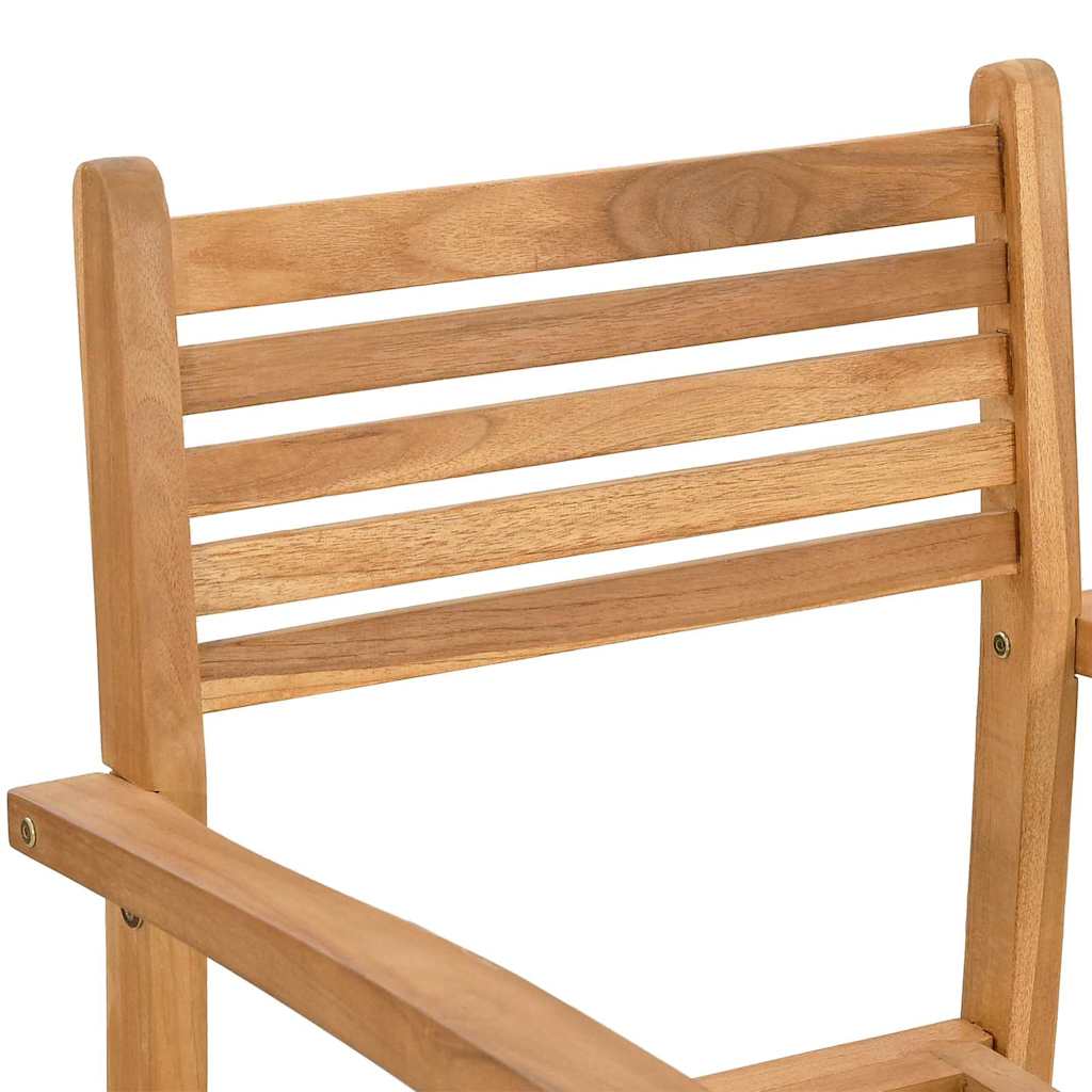 Stuhl 8 pcs Braun 56 x 55 x 90,5 cm Massivholz Teak