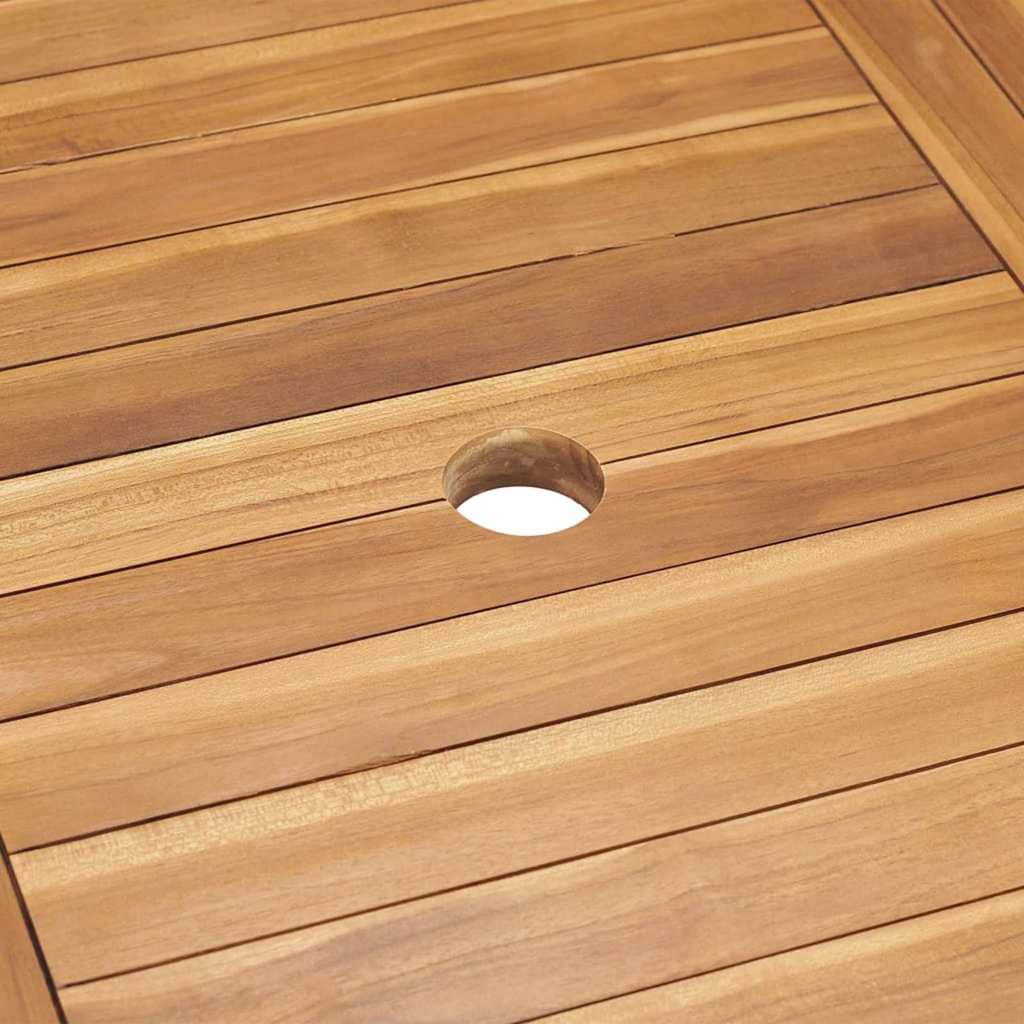 Garten Essgruppe 7 pcs Natur Massivholz Akazie