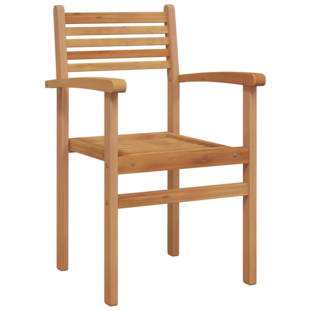 Garten Essgruppe 7 pcs Natur Massivholz Akazie