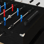 Tischfußballtisch Schwarze Eiche 125 x 60,5 x 80 cm