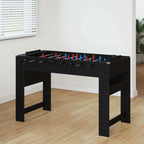 Tischfußballtisch Schwarze Eiche 125 x 60,5 x 80 cm