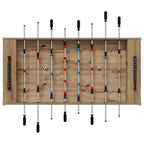 Tischfußballtisch Artisan-Eiche 125 x 60,5 x 80 cm
