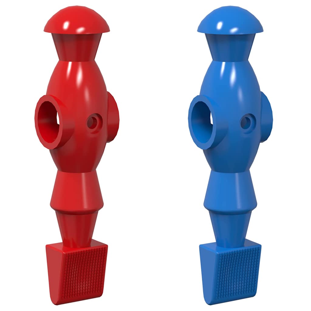 Tischfußball Spieler 22 pcs Blau und Rot 2,4 x 2,1 x 9,7 cm PP