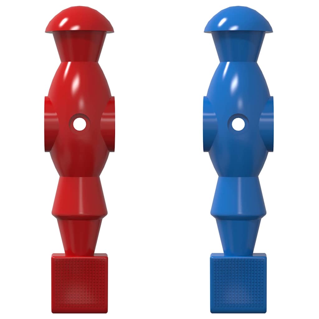 Tischfußball Spieler 22 pcs Blau und Rot 2,4 x 2,1 x 9,7 cm PP