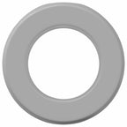Tischfußballlager 10 pcs Schwarz 3 x 3 x 2,1 cm PP