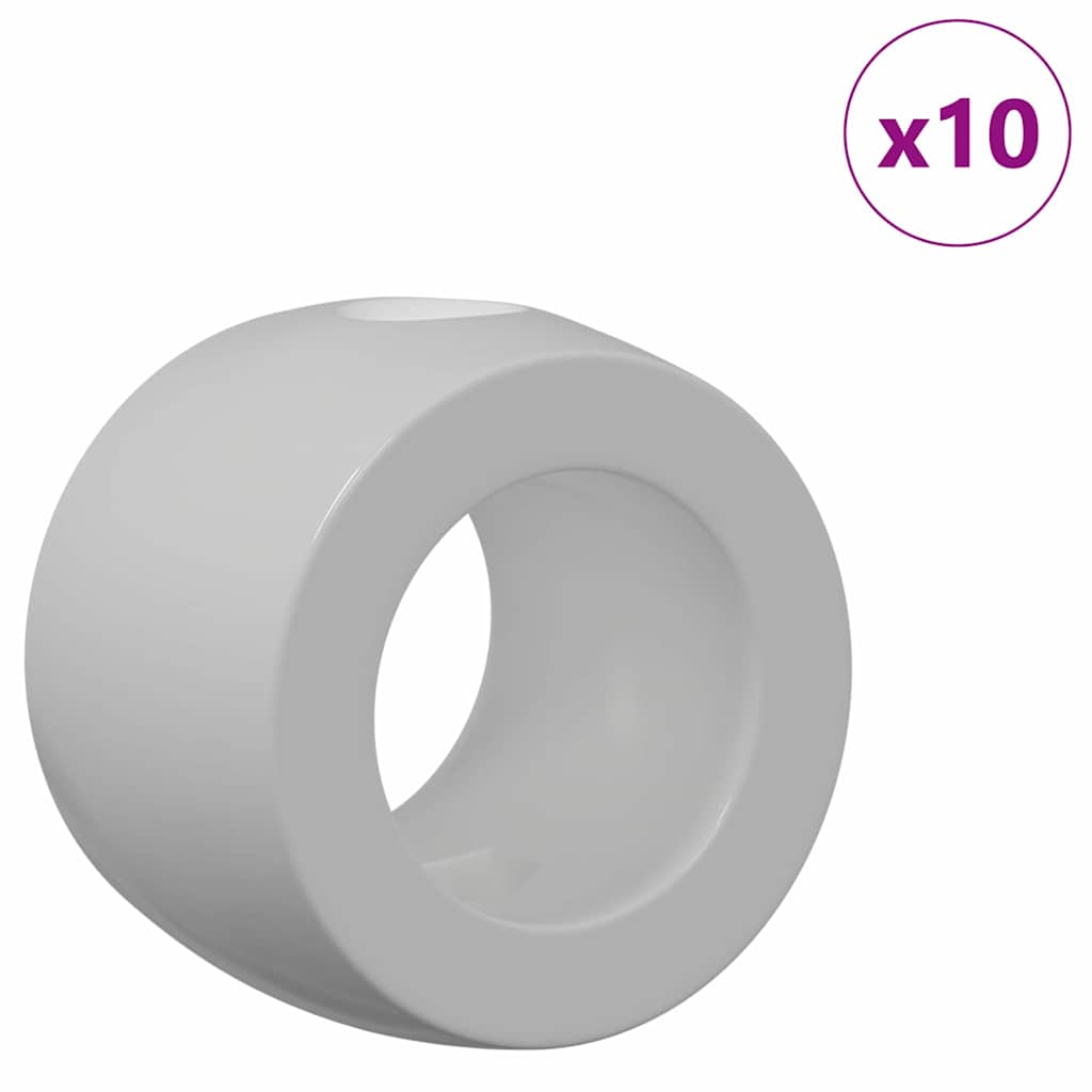 Tischfußballlager 10 pcs Schwarz 3 x 3 x 2,1 cm PP