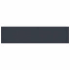 Gartentisch Anthrazit 400 x 100 x 73 cm Poly-Rattan