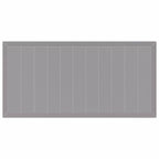 Garten Essgruppe 7 pcs Hellgrau Polypropylen