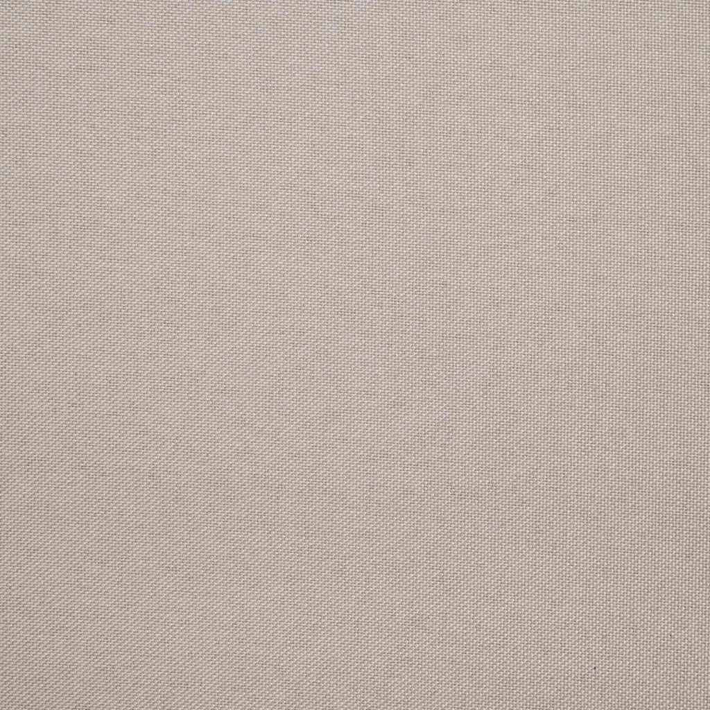 Garten Essgruppe 11 pcs Weiß und Taupe Kunststoff-Rattan