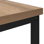Couchtisch Eiche handwerklich 100 x 51 x 45 cm Holzwerkstoff