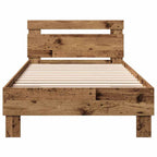 Bettrahmen Altholz 203 x 95 x 70 cm Holzwerkstoff