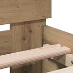 Bettrahmen Artisan-Eiche 203 x 95 x 70 cm Holzwerkstoff