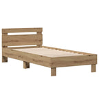 Bettrahmen Artisan-Eiche 203 x 95 x 70 cm Holzwerkstoff