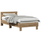 Bettrahmen Artisan-Eiche 193 x 95 x 88 cm Holzwerkstoff