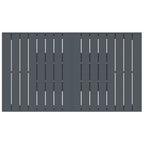 Garten Essgruppe 9 pcs Anthrazit Pulverbeschichteter Stahl