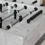 Tischfußballtisch Betongrau 146,5 x 74 x 85 cm Holzwerkstoff