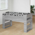Tischfußballtisch Graues Sonoma 146,5 x 74 x 85 cm