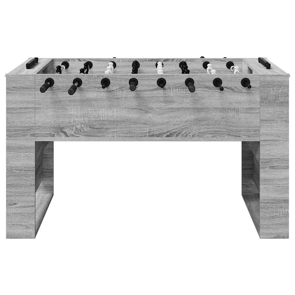 Tischfußballtisch Graues Sonoma 146,5 x 74 x 85 cm