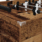 Tischfußballtisch Altholz 146,5 x 74 x 85 cm Holzwerkstoff