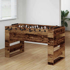 Tischfußballtisch Altholz 146,5 x 74 x 85 cm Holzwerkstoff