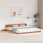Bettgestell Braun 200 x 200 cm Holz