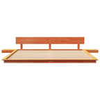 Bettgestell Braun 200 x 200 cm Holz