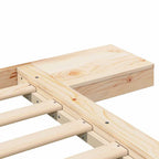 Bettgestell Braun 180 x 200 cm Holz