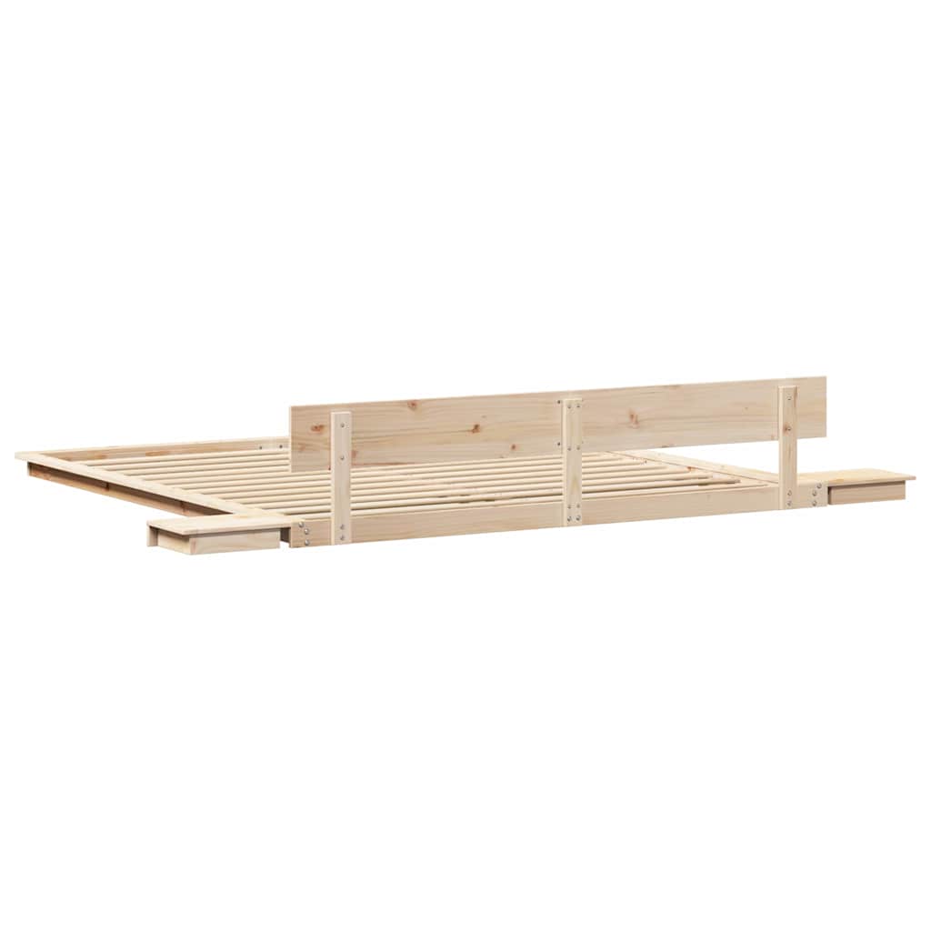 Bettgestell Braun 180 x 200 cm Holz