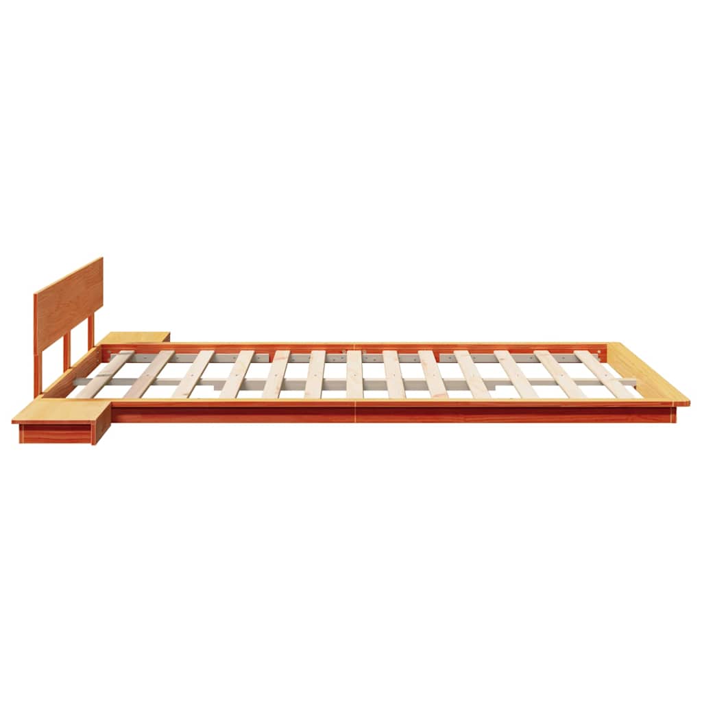 Bettgestell Braun 150 x 200 cm Holz