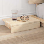 Bettgestell Braun 140 x 200 cm Holz