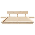 Bettgestell Braun 120 x 200 cm Holz