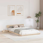 Bettgestell Braun 140 x 190 cm Holz