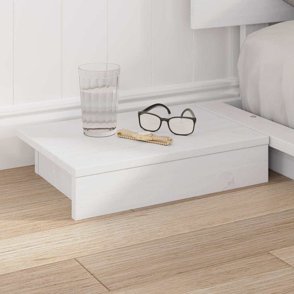 Bettgestell Weiß 120 x 190 cm Holz