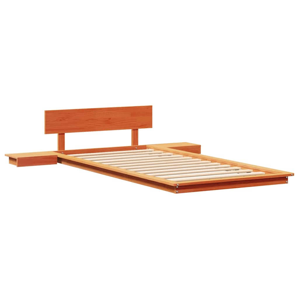 Bettgestell Braun 100 x 200 cm Holz