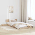 Bettgestell Braun 90 x 190 cm Holz