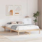 Bettrahmen Natur 140 x 200 cm Massives Kiefernholz