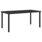 Garten Essgruppe 5 pcs Anthrazit Pulverbeschichteter Stahl