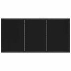 Garten Essgruppe mit Kissen 7 pcs Grau Poly-Rattan