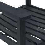 Schaukelstuhl Schwarz 84 x 65 x 114 cm Harz