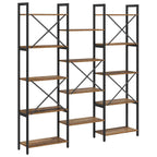 Bücherregal Altholz 156 x 25 x 167 cm Holzwerkstoff