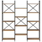 Bücherregal Altholz 156 x 25 x 167 cm Holzwerkstoff