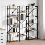 Bücherregal Artisan-Eiche 156 x 25 x 167 cm Holzwerkstoff