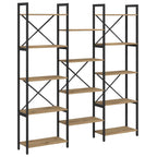 Bücherregal Artisan-Eiche 156 x 25 x 167 cm Holzwerkstoff