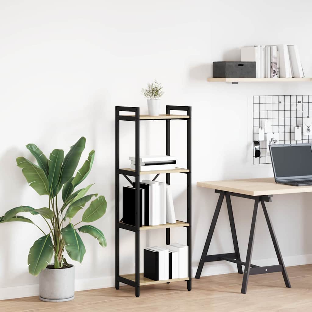 Bücherregal Sonoma-Eiche 40 x 30 x 119 cm Holzwerkstoff