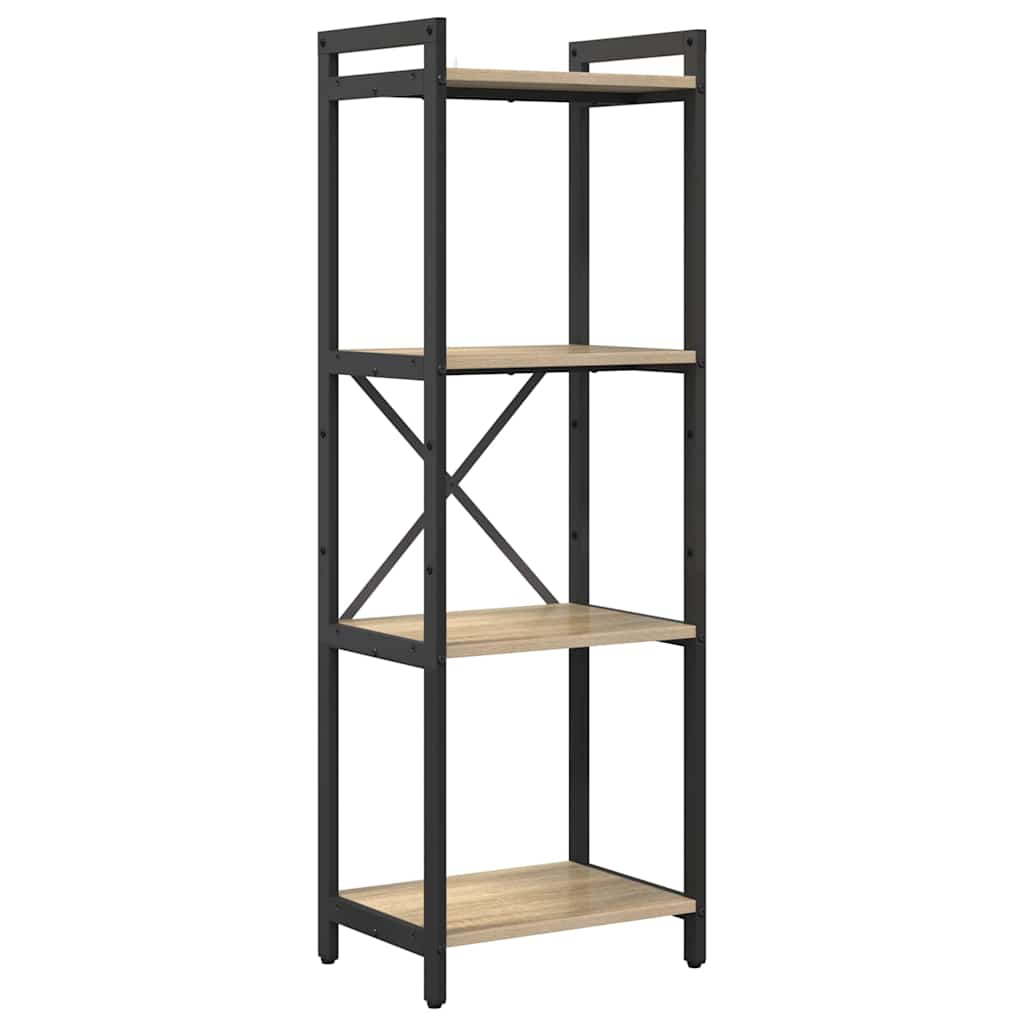 Bücherregal Sonoma-Eiche 40 x 30 x 119 cm Holzwerkstoff