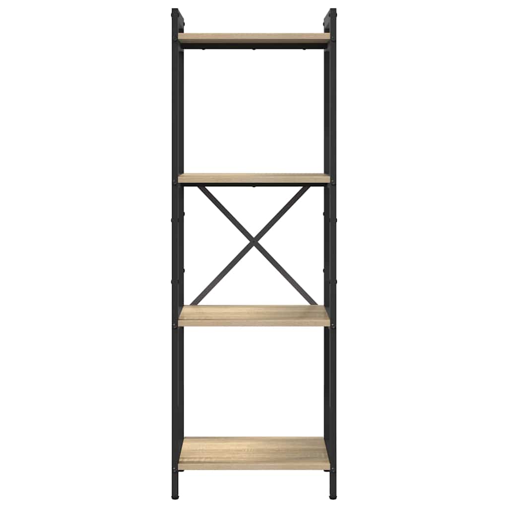 Bücherregal Sonoma-Eiche 40 x 30 x 119 cm Holzwerkstoff